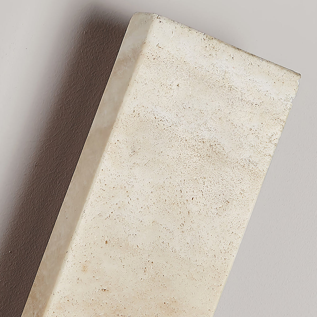 Tavoelia aplique de pared Slim Rectangle travertino lineal