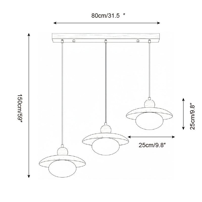 Lumirise lámpara colgante