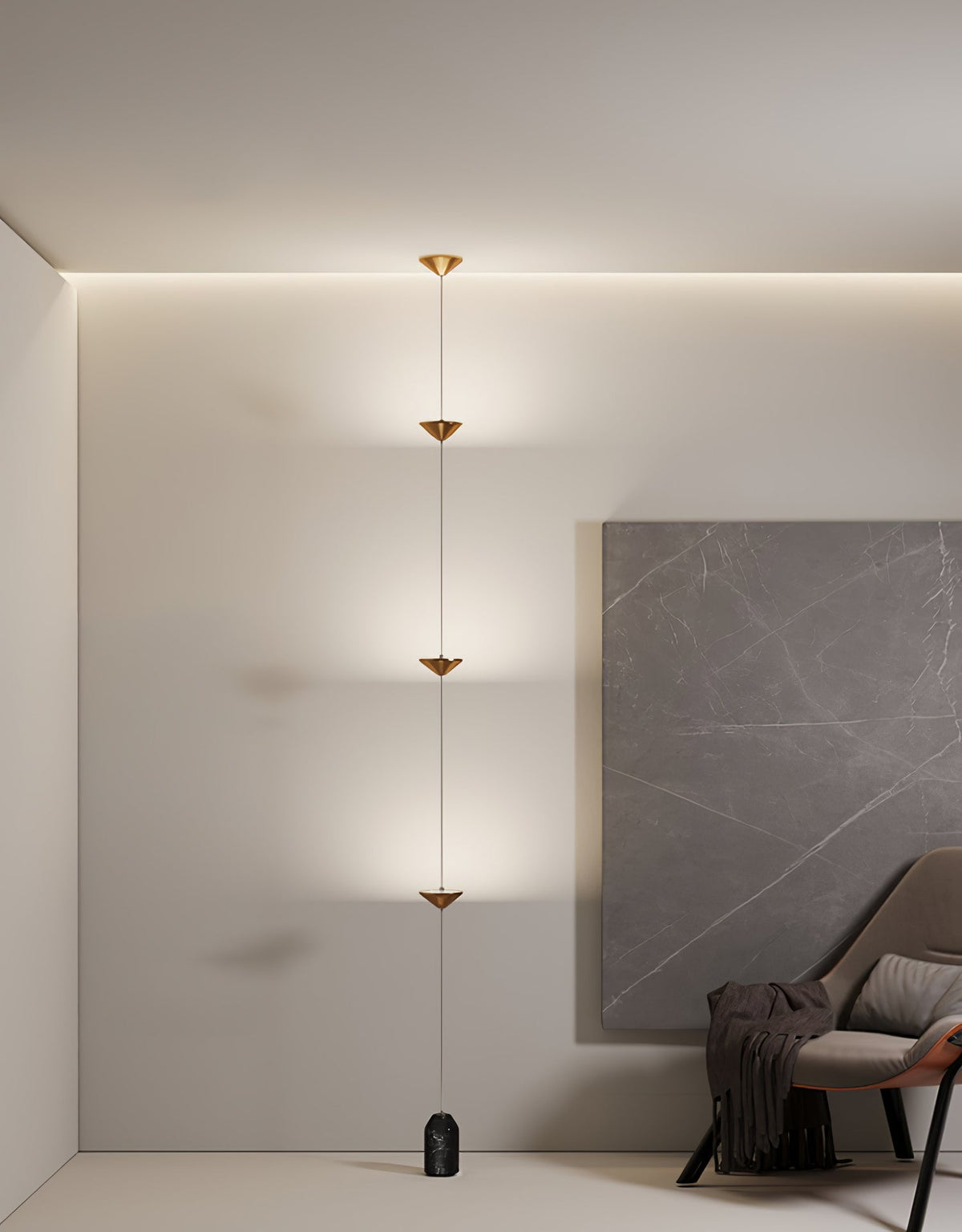 Natasha lámpara de pie minimalista