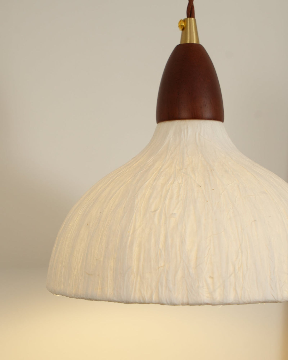 Vitheos aplique de pared elegancia Natural de madera de nogal