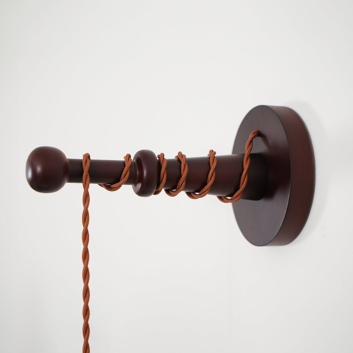 Vitheos aplique de pared elegancia Natural de madera de nogal
