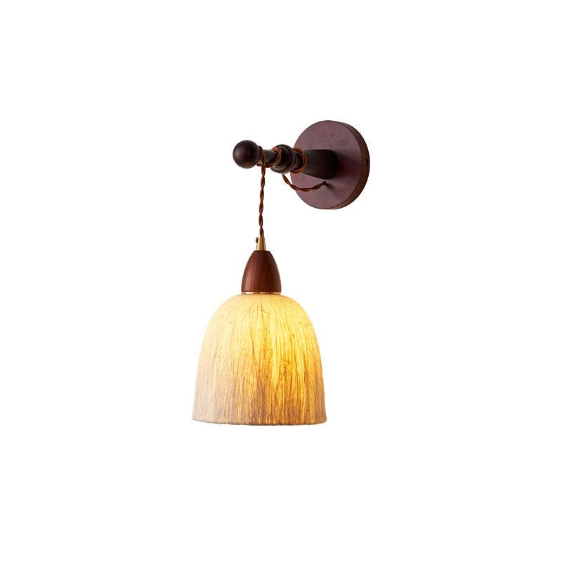 Vitheos aplique de pared elegancia Natural de madera de nogal