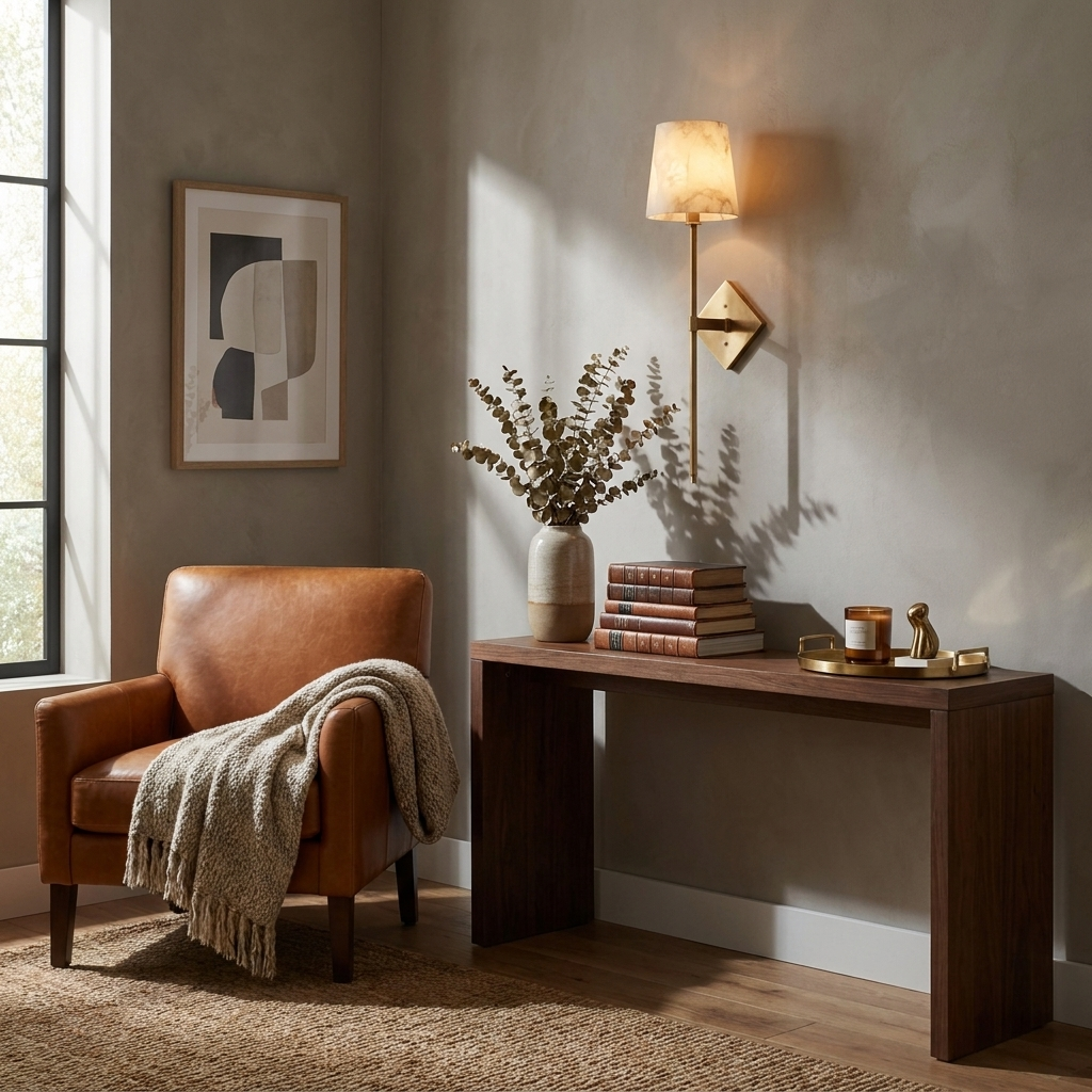 Davenwick Aplique de pared de alabastro