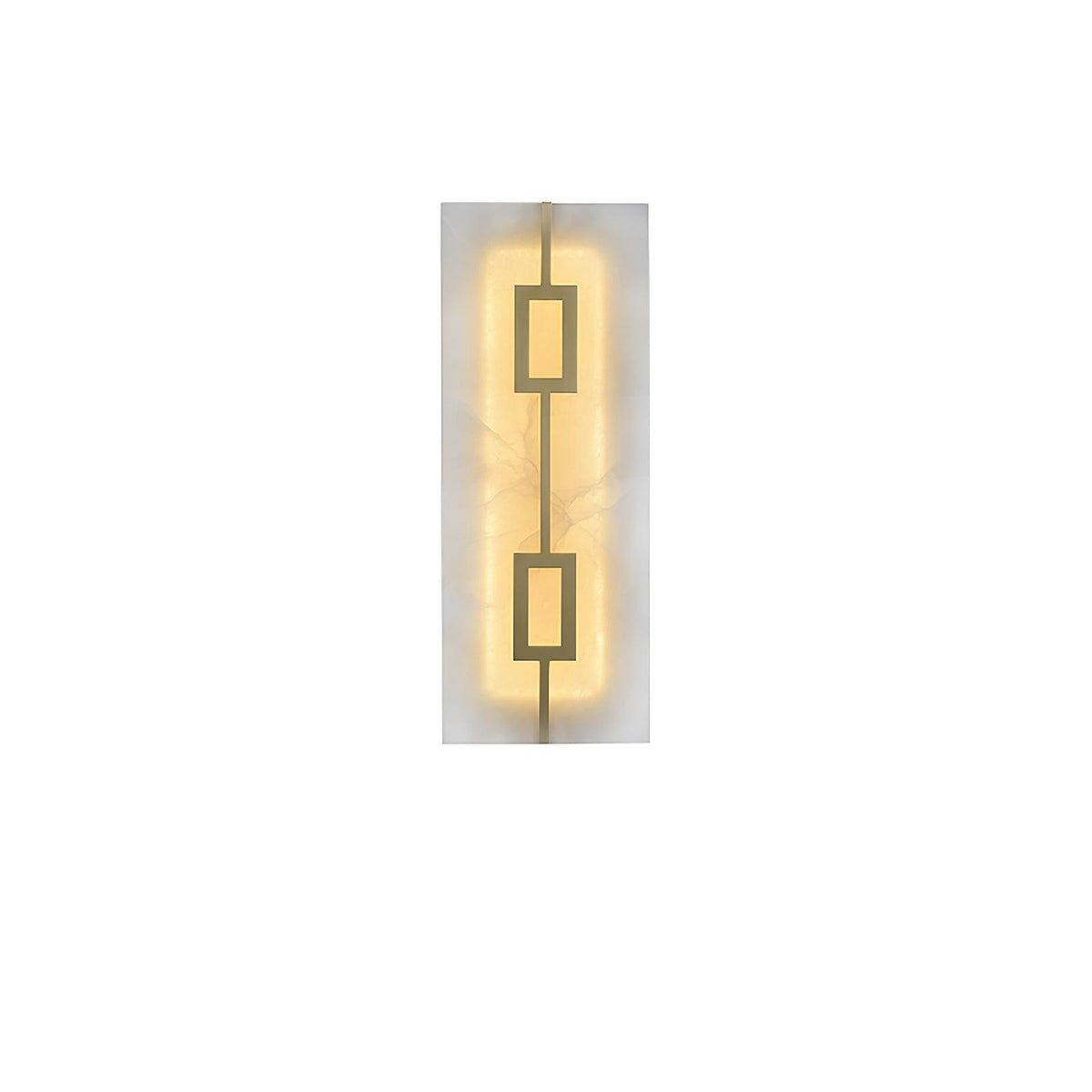 Alvelor aplique de pared geométrico de alabastro