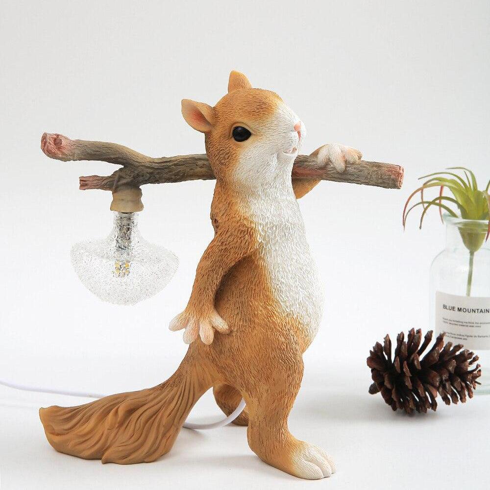 Squirrel lámpara de mesa