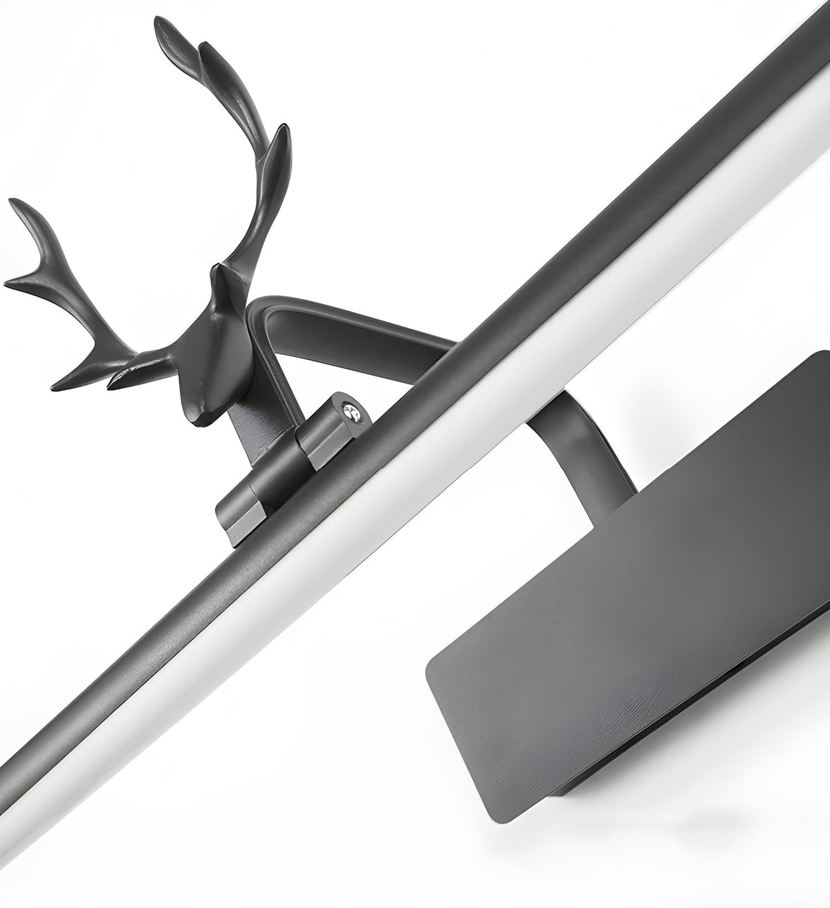 Stag aplique de pared Horn con enchufe enchufable