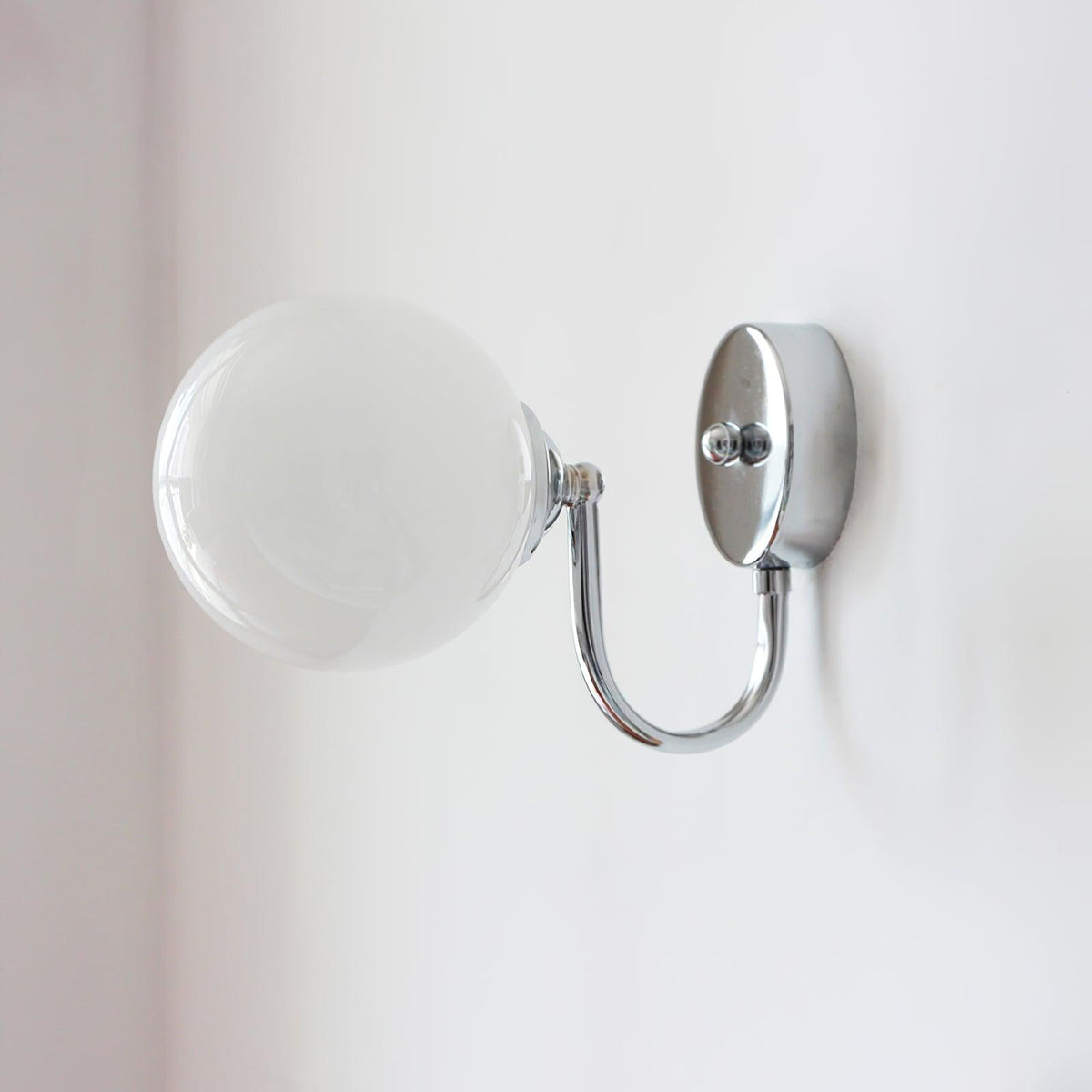 Coda aplique de pared moderno de vidrio