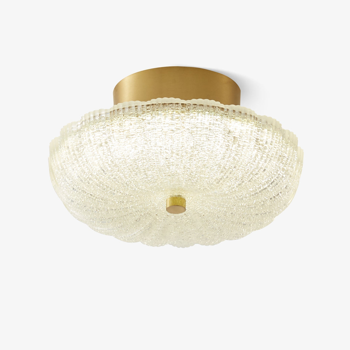 Evraeel lámpara de techo moderna minimalista con diseño estrellado en vidrio