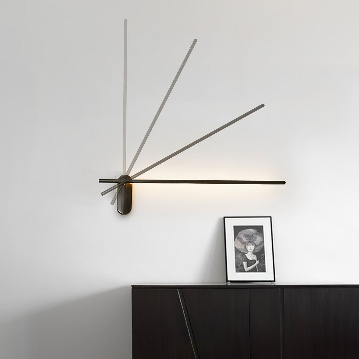 Vrysl aplique de pared con enchufe minimalista enchufable