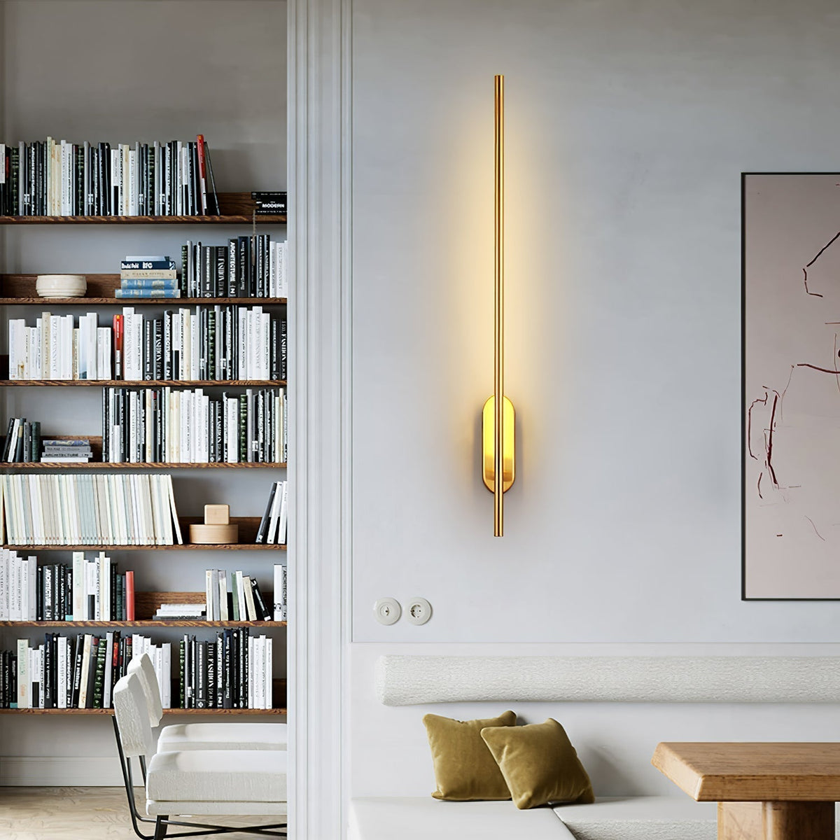 Vrysl aplique de pared con enchufe minimalista enchufable