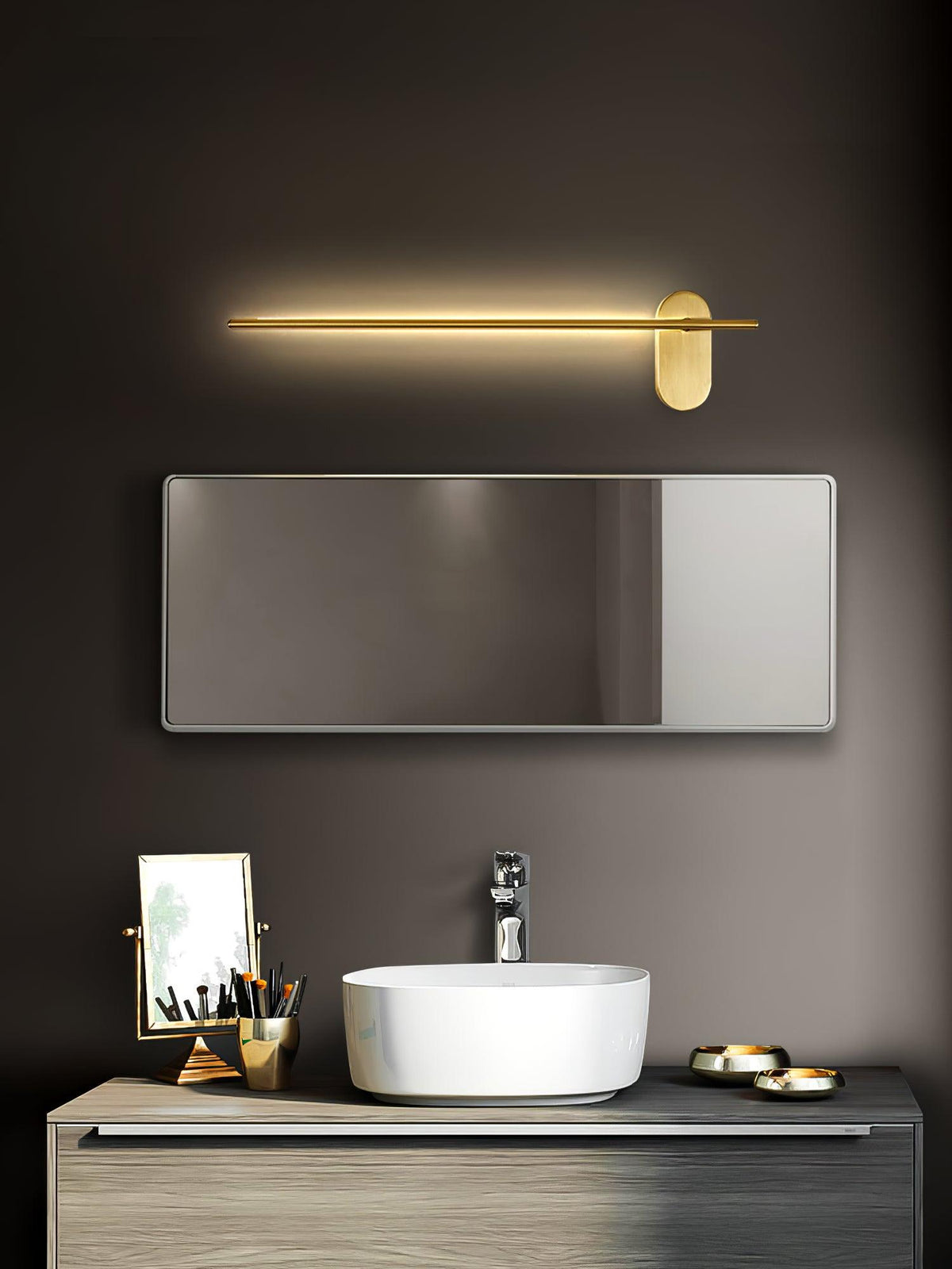 Vrysl aplique de pared con enchufe minimalista enchufable