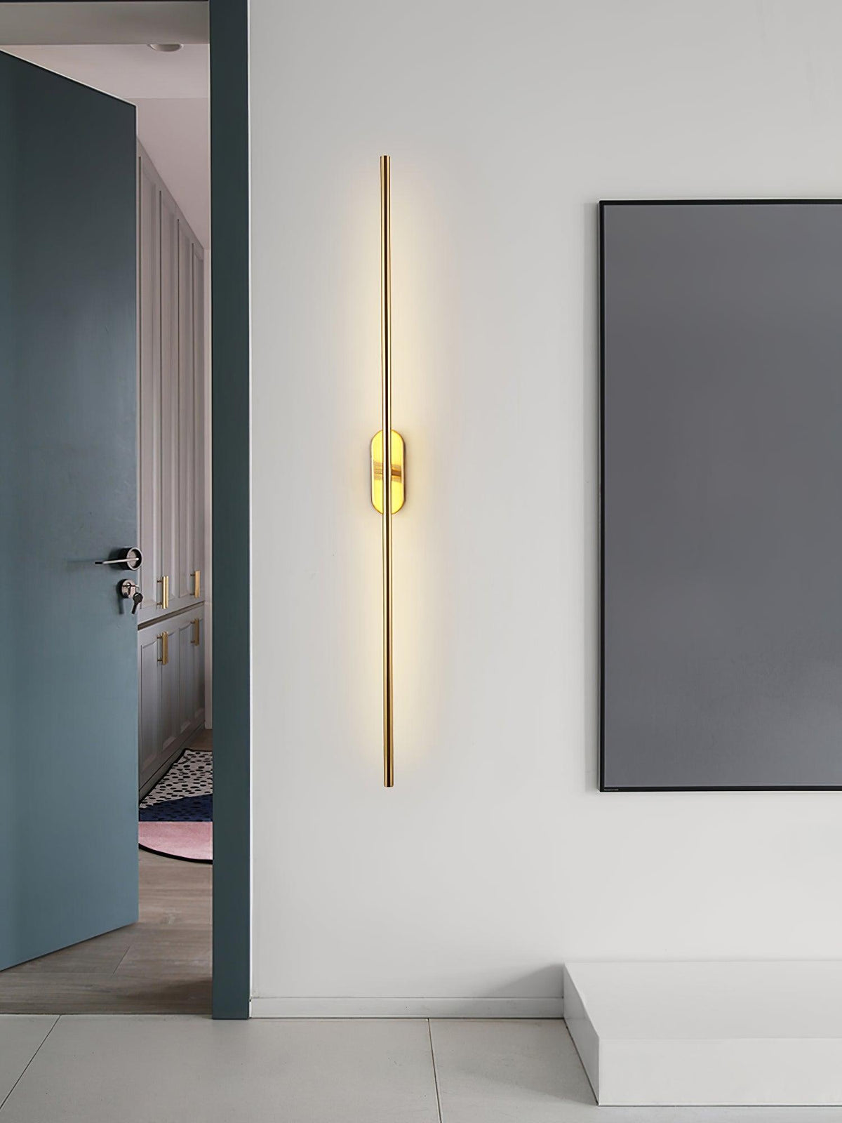 Vrysl aplique de pared con enchufe minimalista enchufable