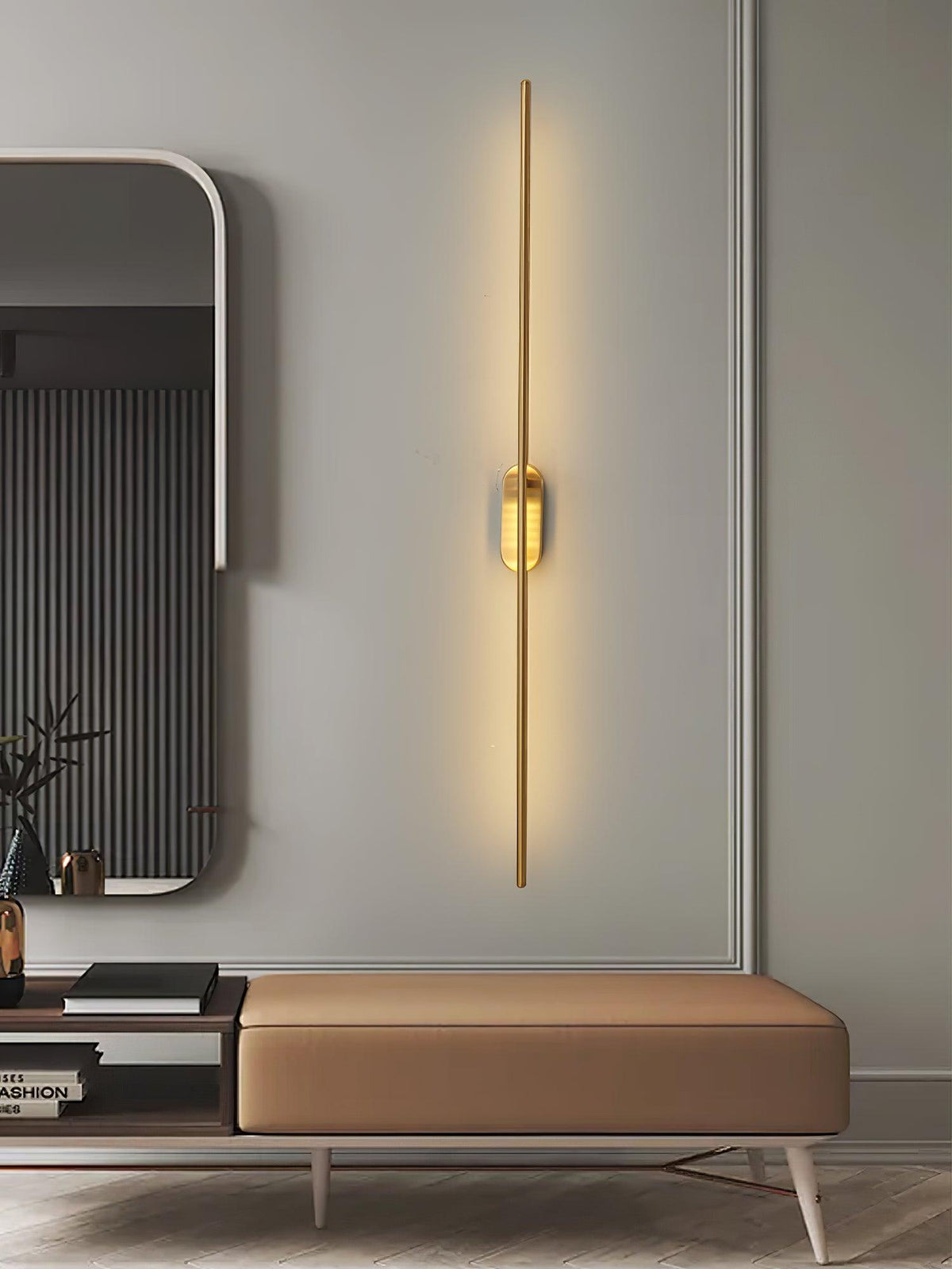 Vrysl aplique de pared con enchufe minimalista enchufable