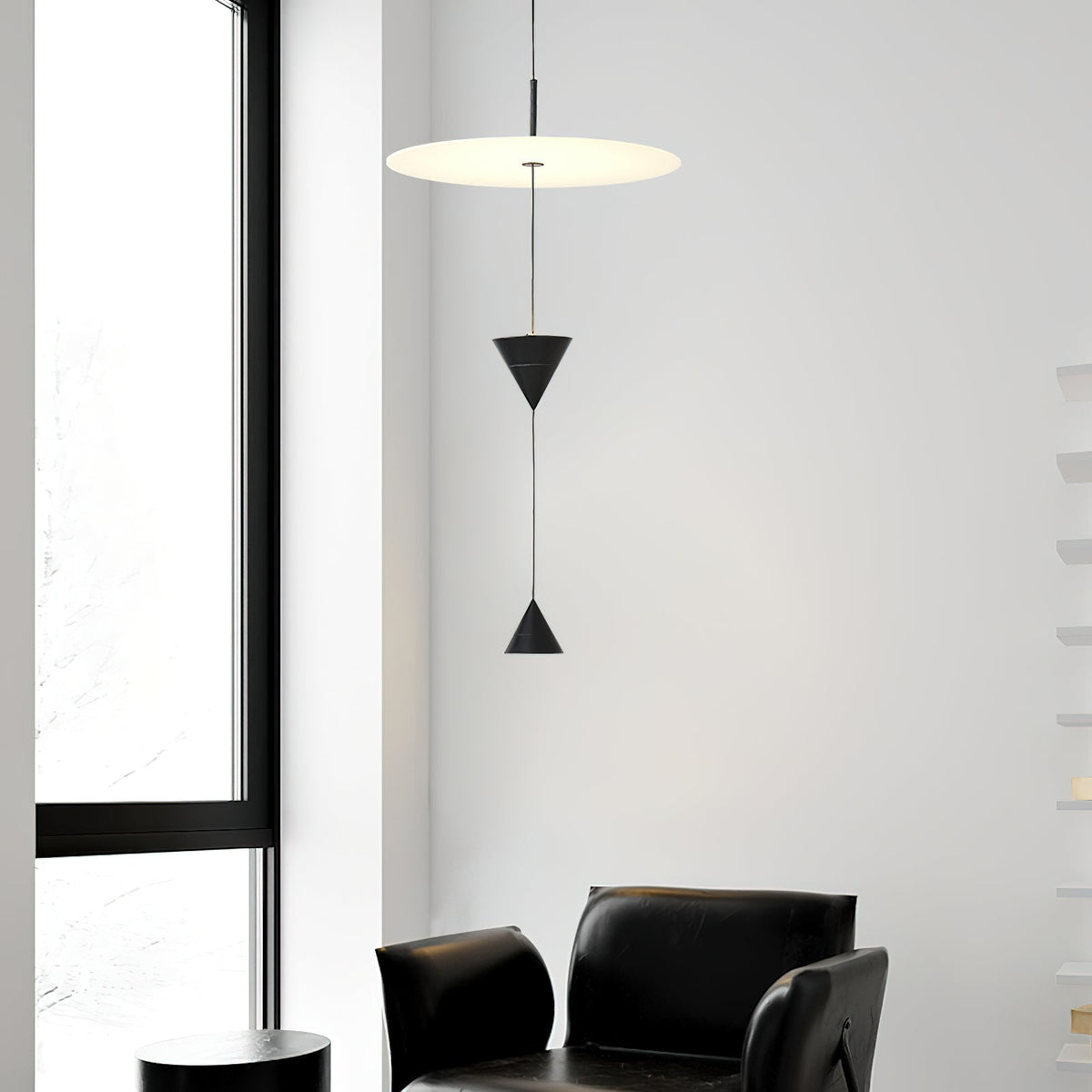 Hosian lámpara colgante minimalista de acrílico