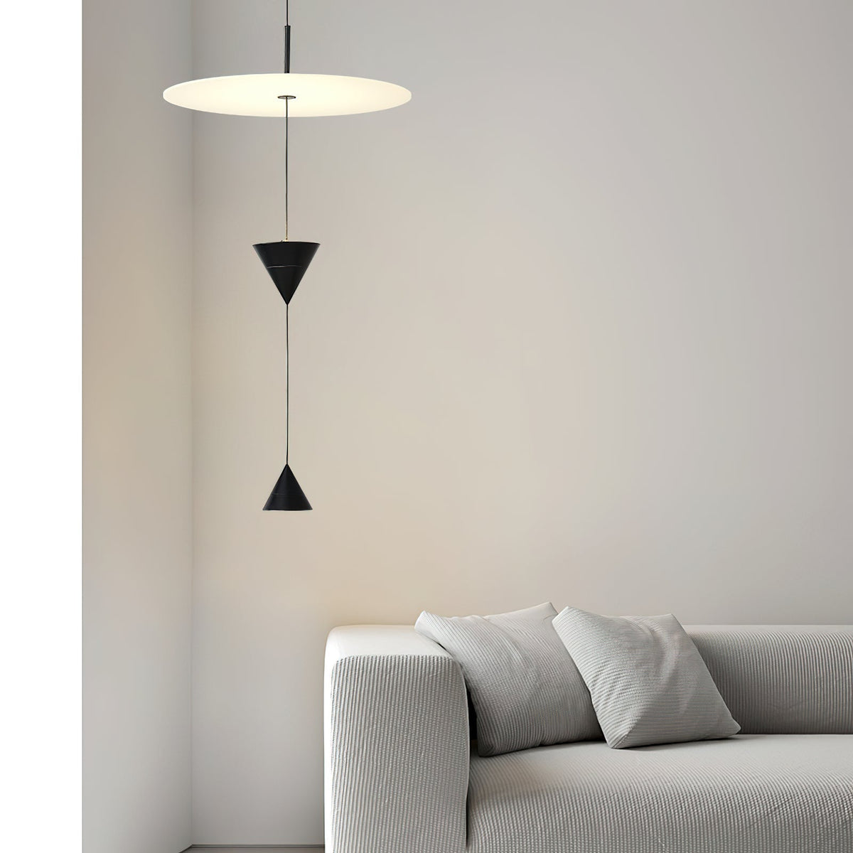 Hosian lámpara colgante minimalista de acrílico