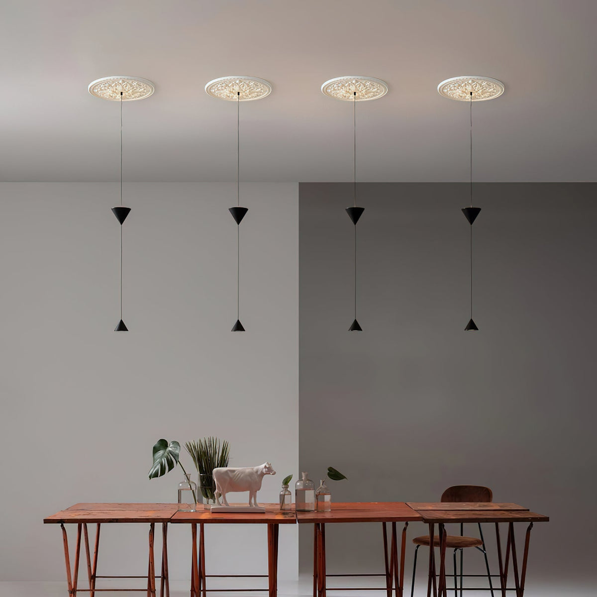 Hosian lámpara colgante minimalista de acrílico