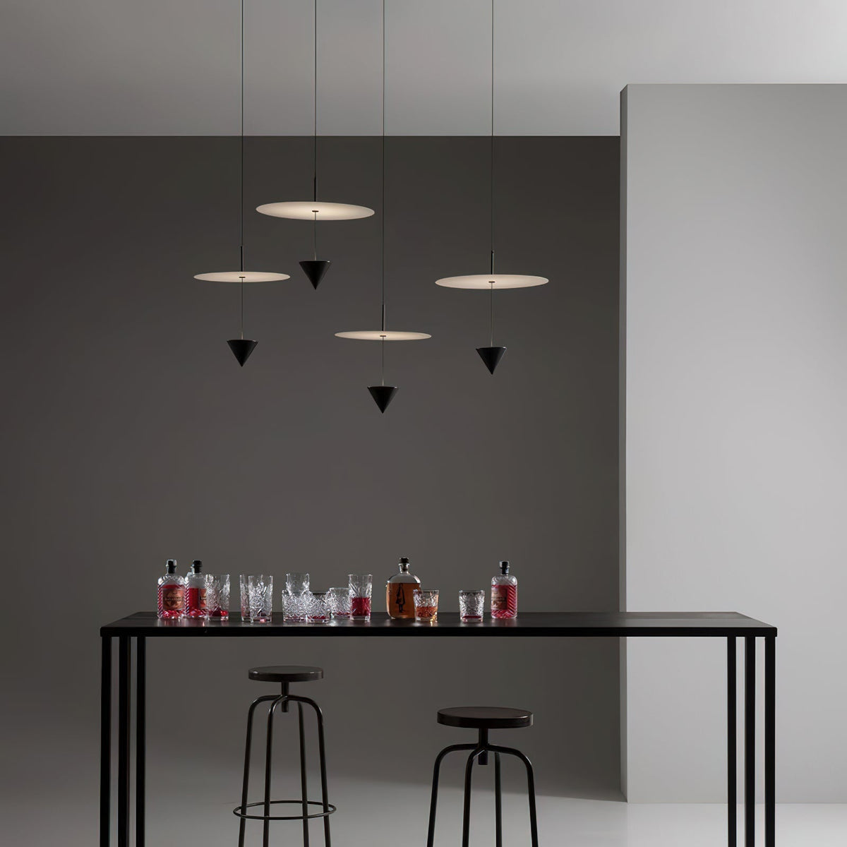 Hosian lámpara colgante minimalista de acrílico