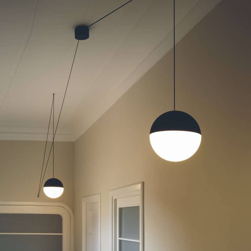 Fio lámpara colgante minimalista de plástico