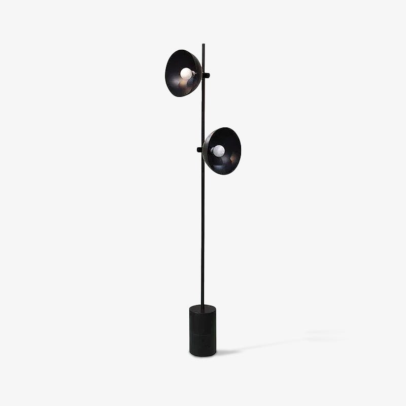 Lumase lámpara de pie minimalista de vidrio