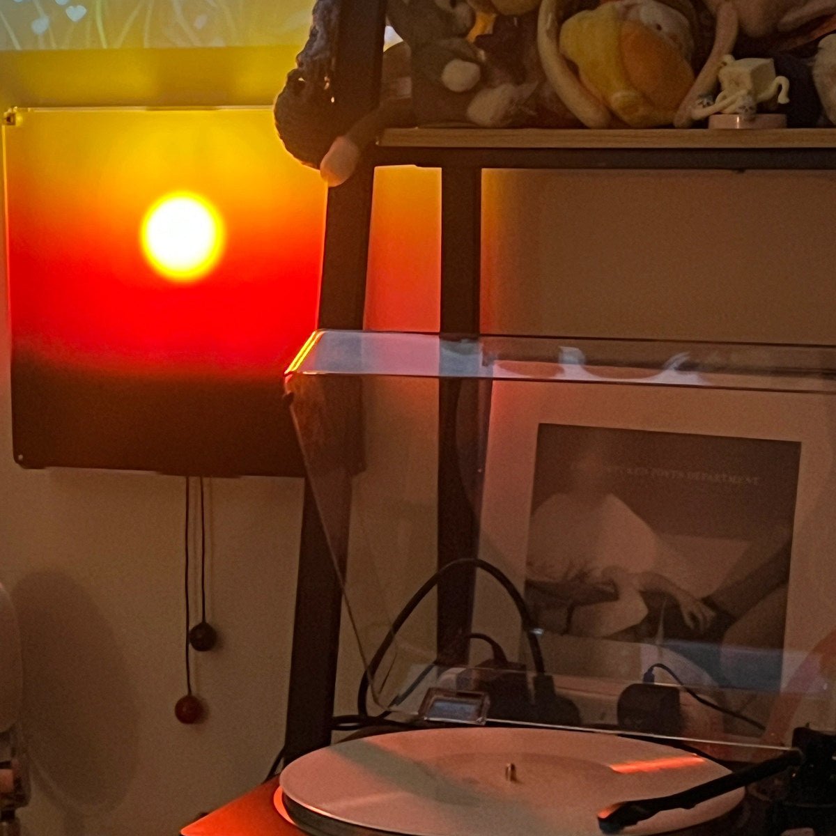 Sunset aplique de pared
