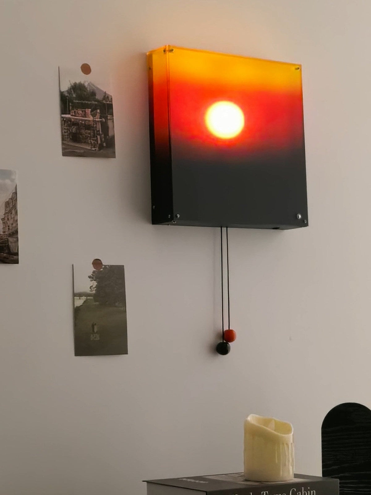 Sunset aplique de pared