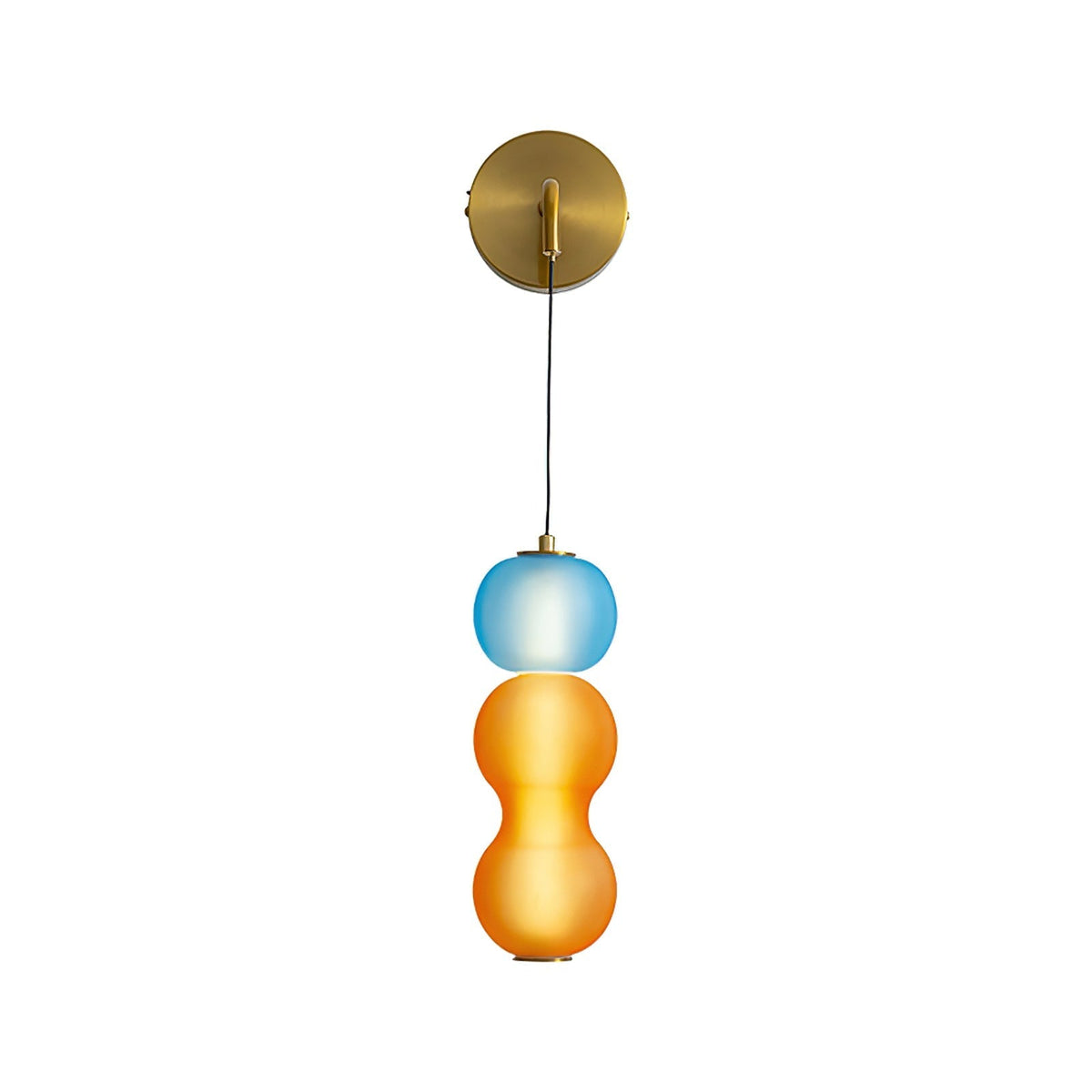 Eurtalia aplique de pared moderno minimalista de vidrio