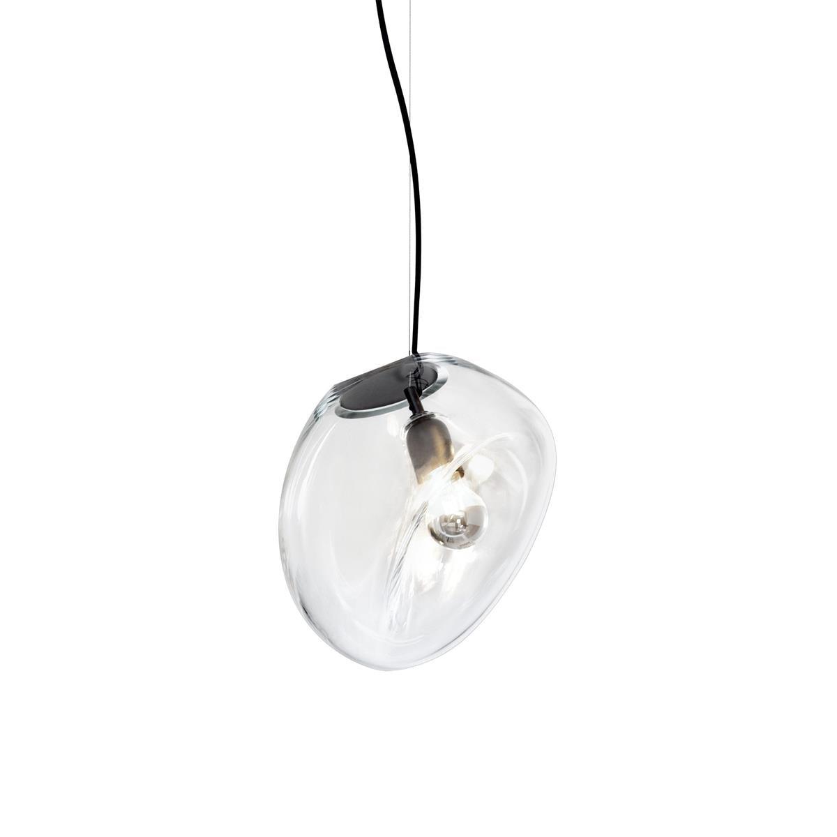 Rune lámpara colgante minimalista de vidrio