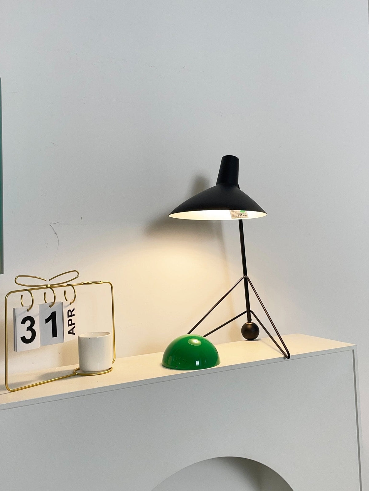 Pivot lámpara de mesa industrial