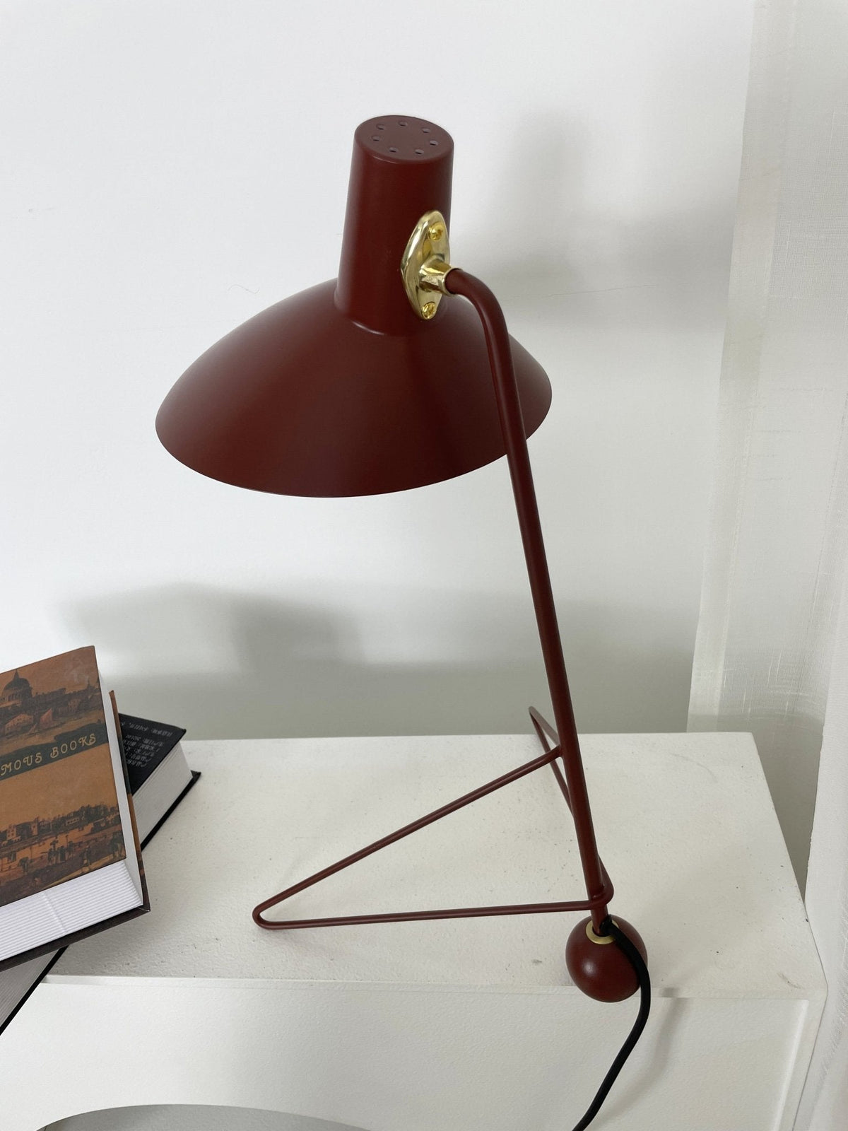 Pivot lámpara de mesa industrial