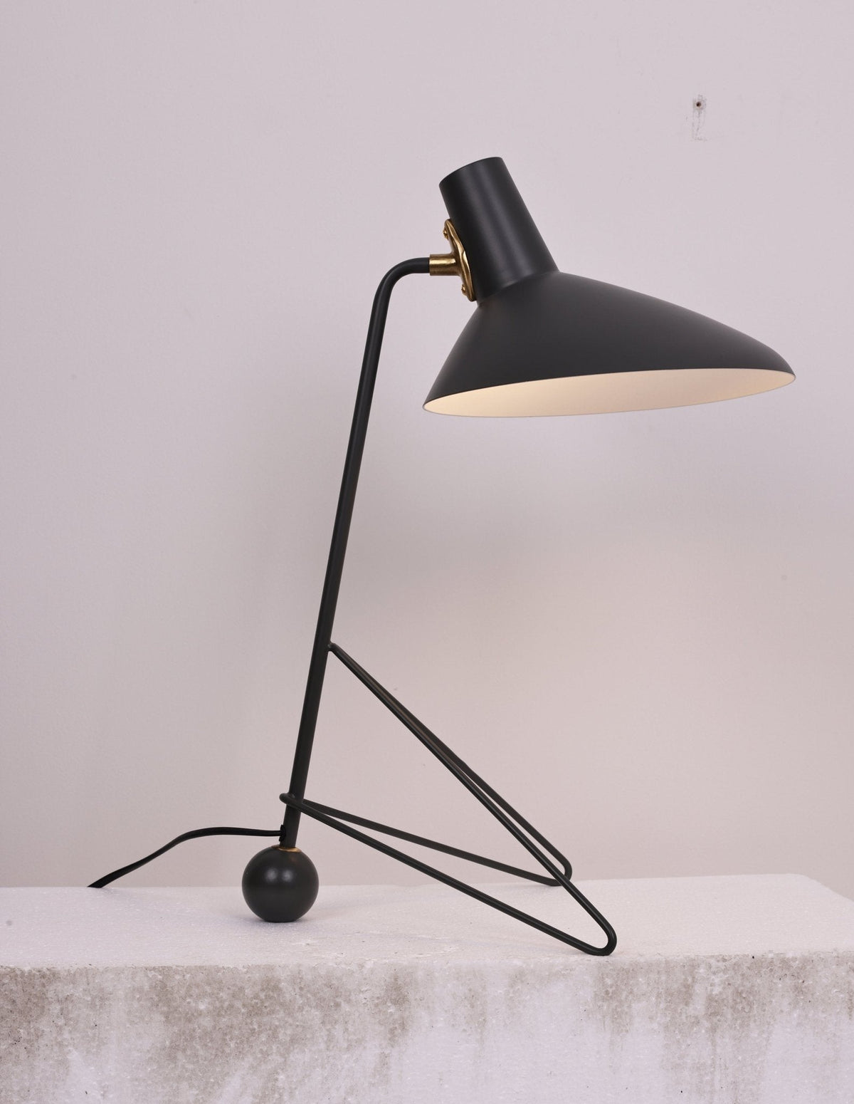 Pivot lámpara de mesa industrial
