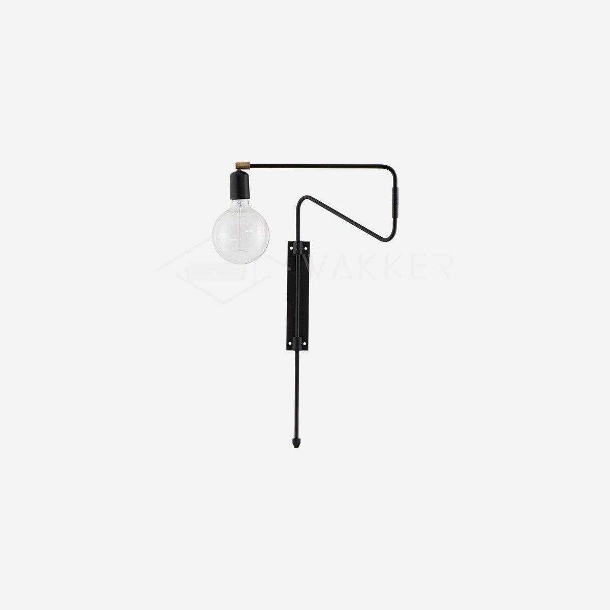 Elsoreth aplique de pared moderno minimalista Swing
