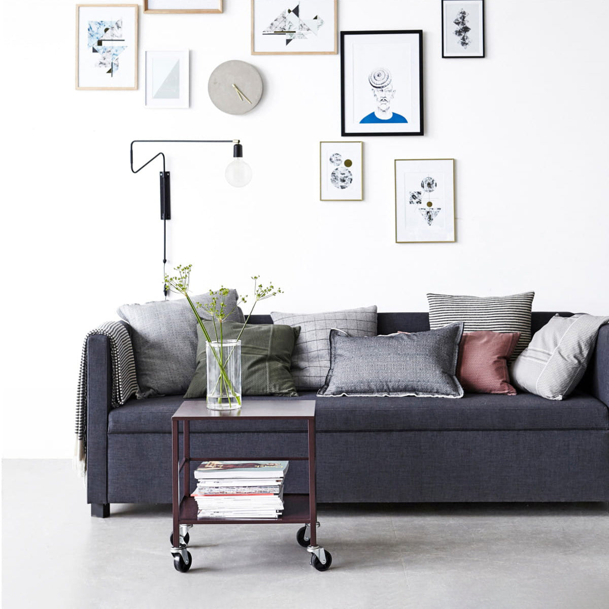 Elsoreth aplique de pared moderno minimalista Swing