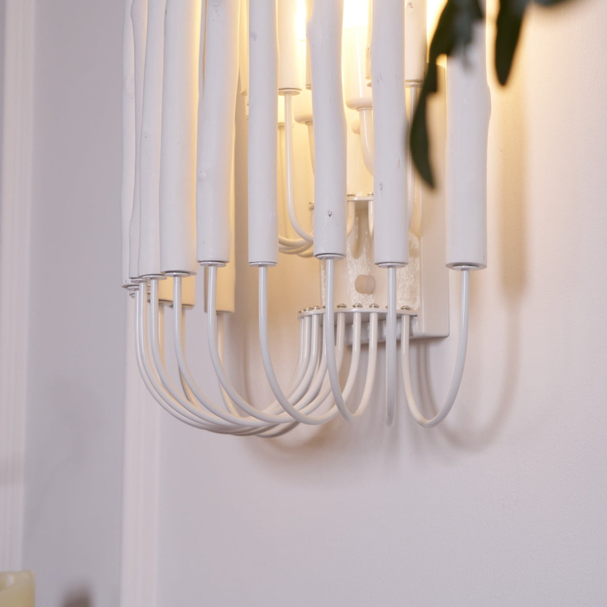 Vasilora aplique de pared individual de madera con diseño creativo artístico