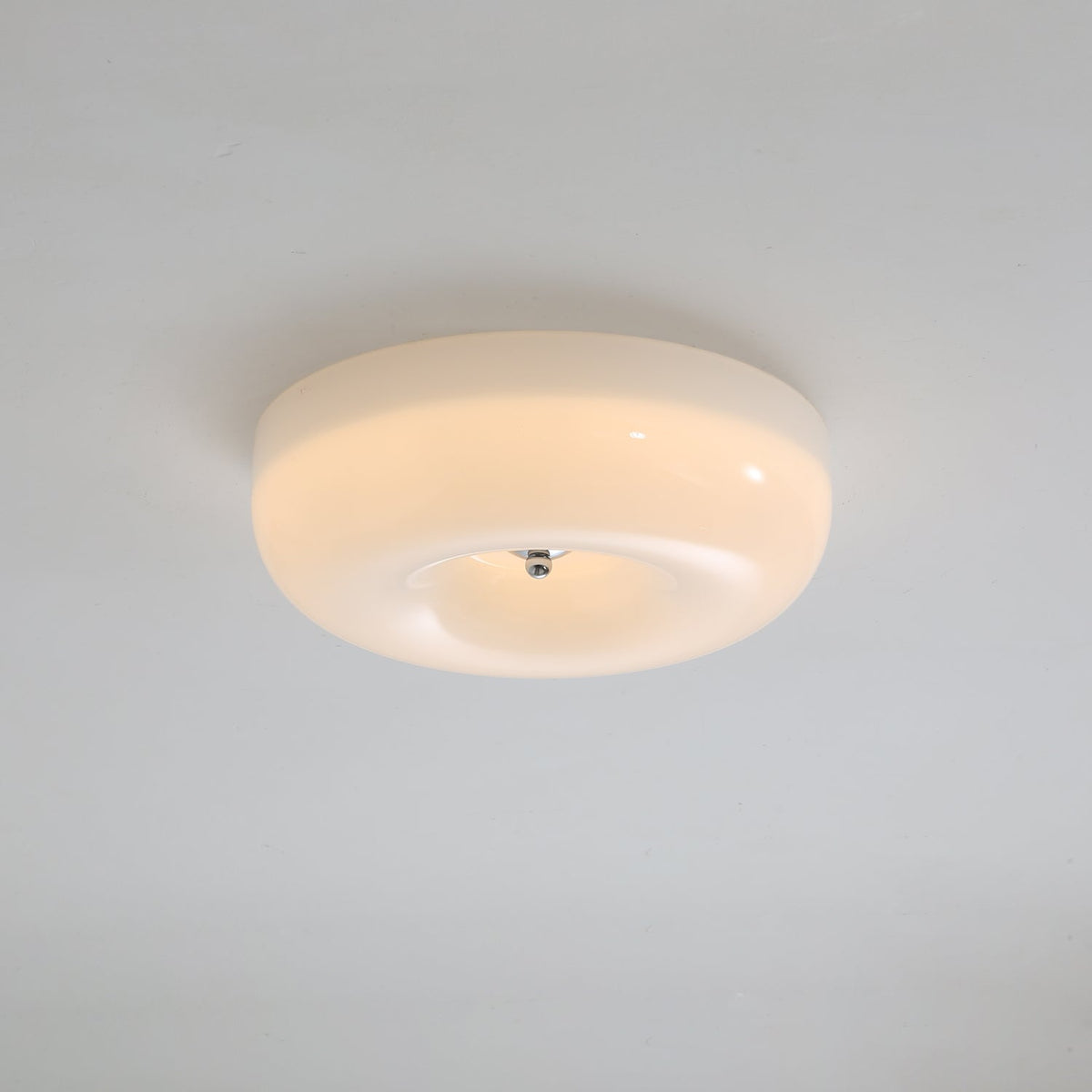 Cam lámpara de techo moderna minimalista de vidrio con diseño en espiral