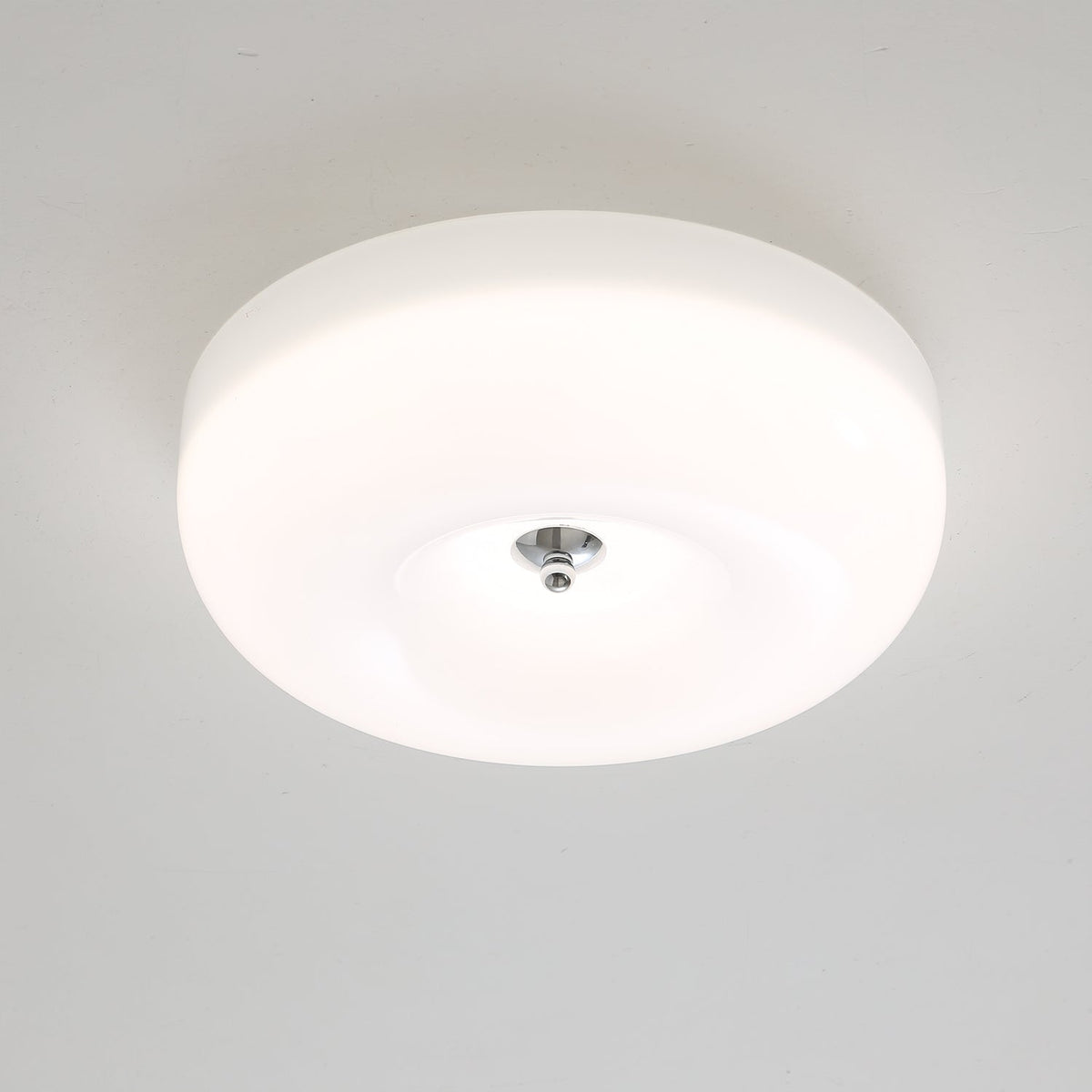 Cam lámpara de techo moderna minimalista de vidrio con diseño en espiral