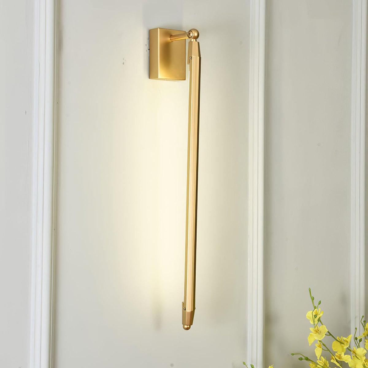 Maria aplique de pared moderno minimalista de tubo