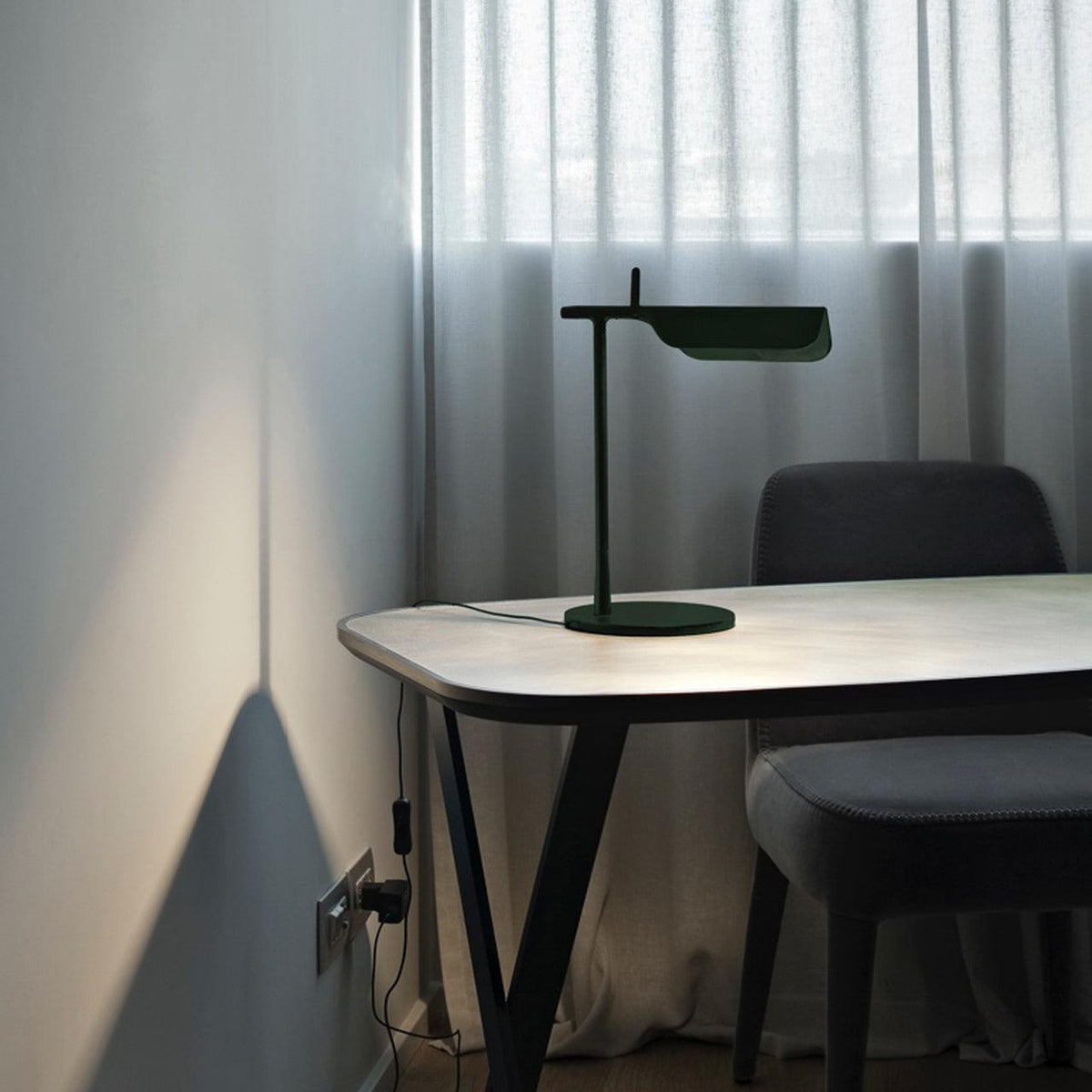 Cilorn lámpara de mesa acrílica minimalista de acrílico