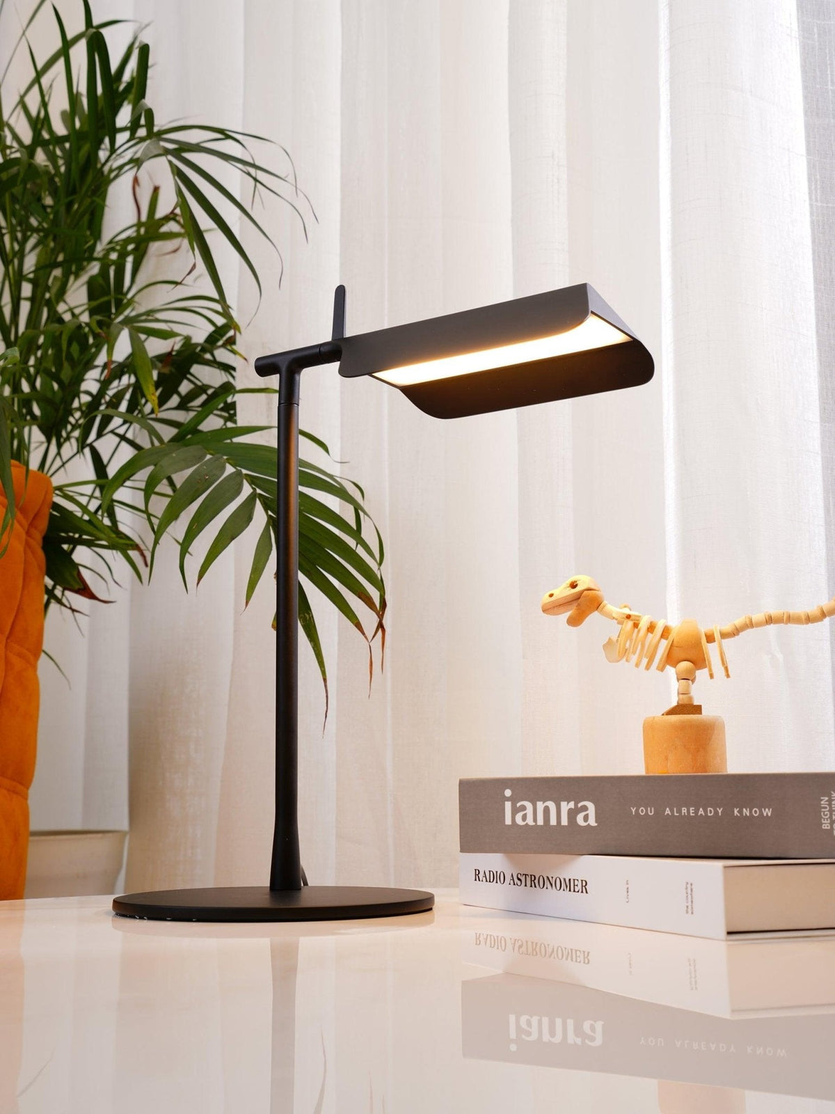 Cilorn lámpara de mesa acrílica minimalista de acrílico