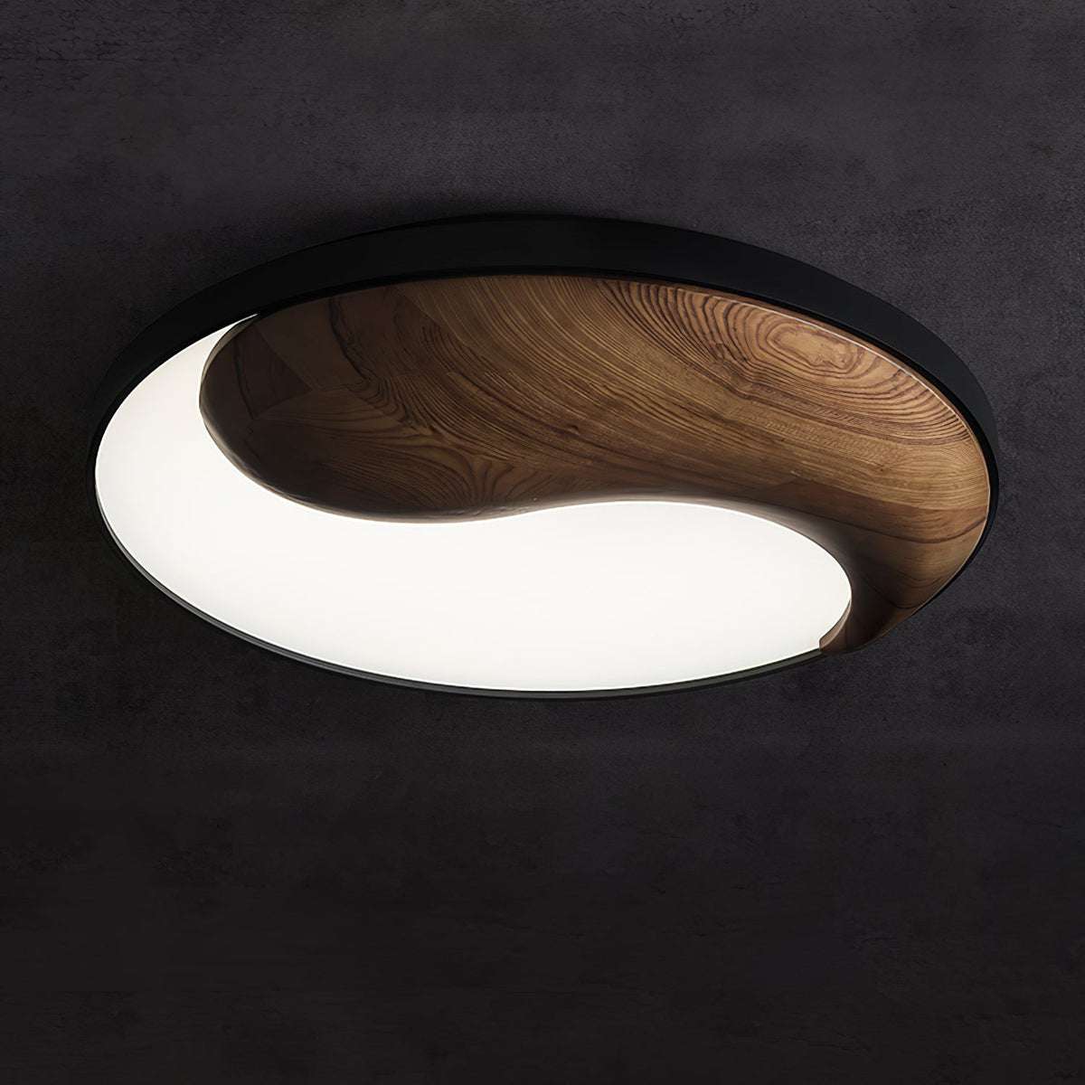 Ivelor lámpara de techo moderna minimalista en madera