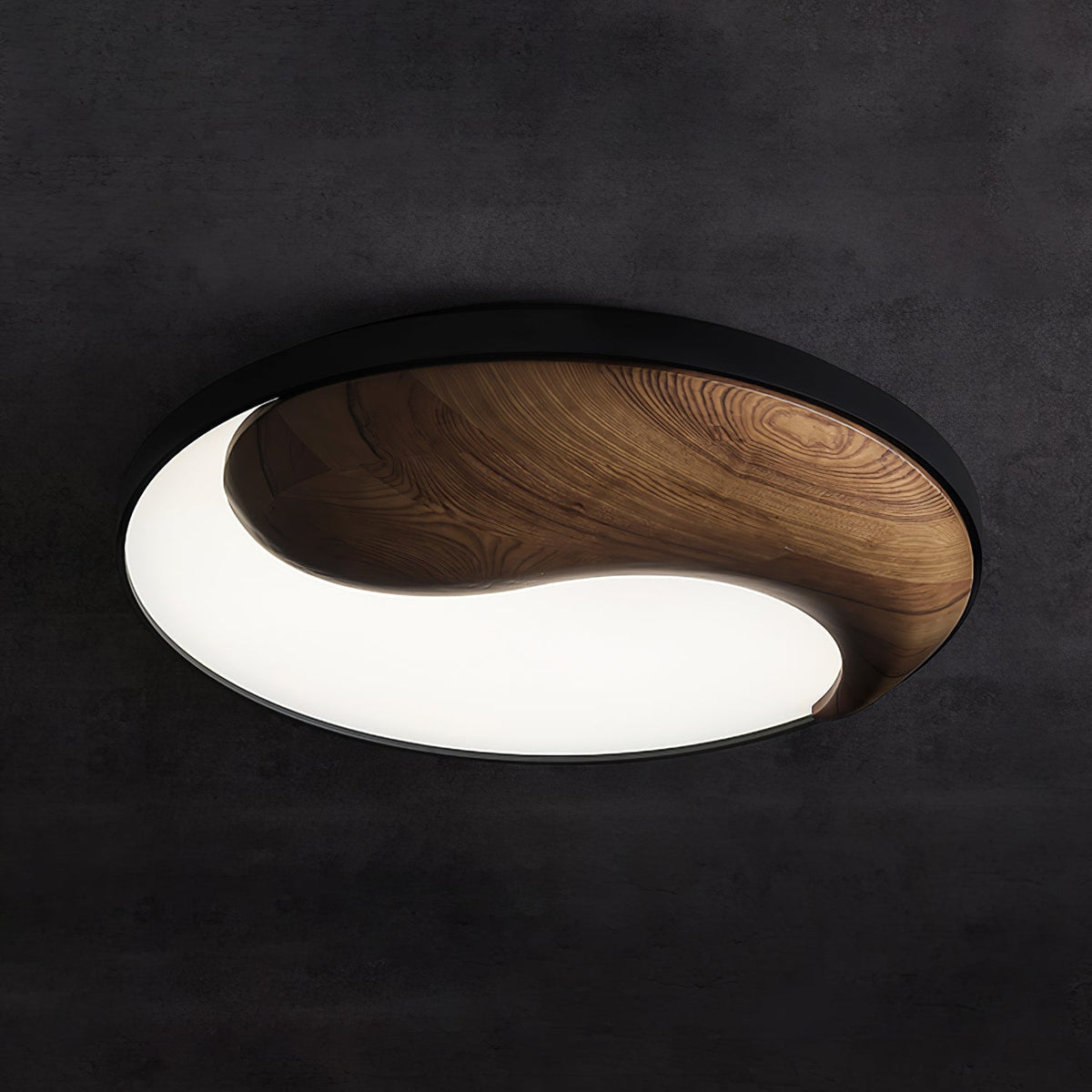 Ivelor lámpara de techo moderna minimalista en madera