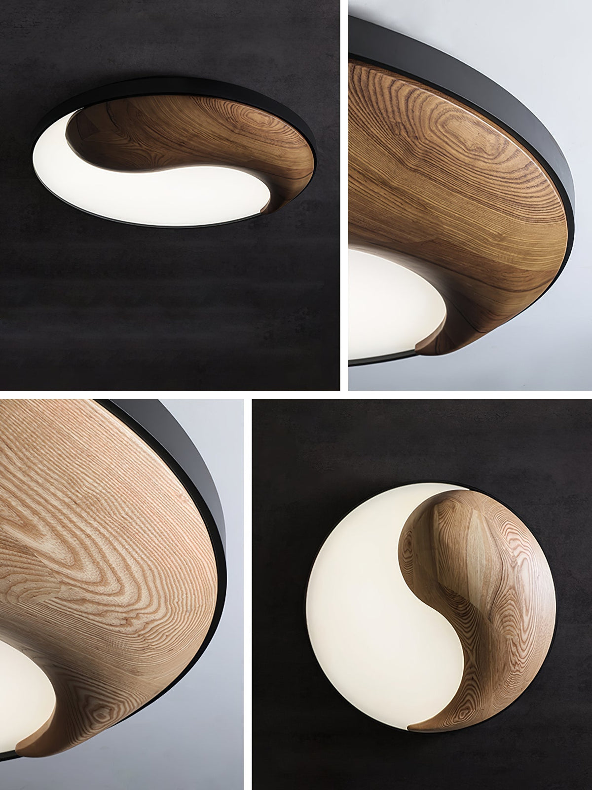 Ivelor lámpara de techo moderna minimalista en madera