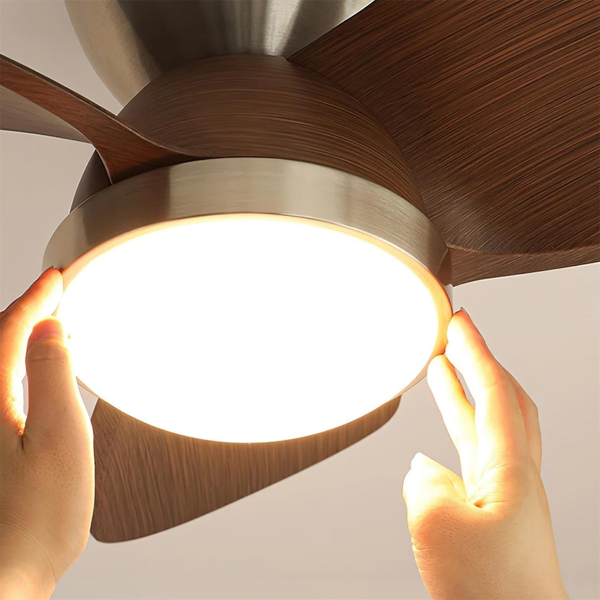 Lioraleria ventilador de techo con luz