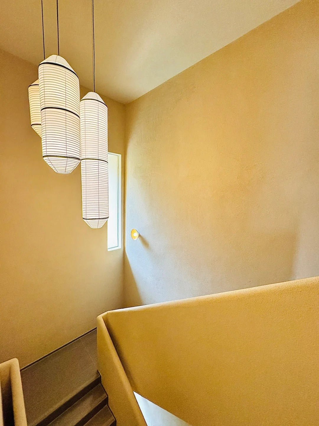 Citheis Lámpara Colgante Minimalista de Seda Natural de Morera