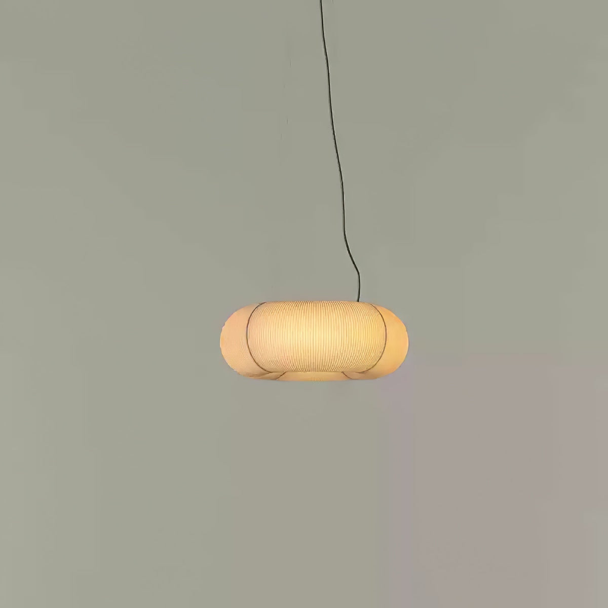 Citheis Lámpara Colgante Minimalista de Seda Natural de Morera