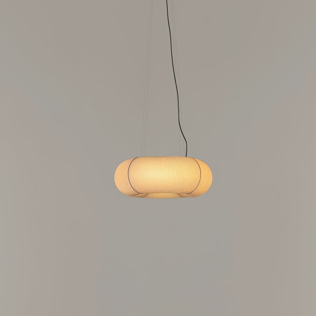 Citheis Lámpara Colgante Minimalista de Seda Natural de Morera