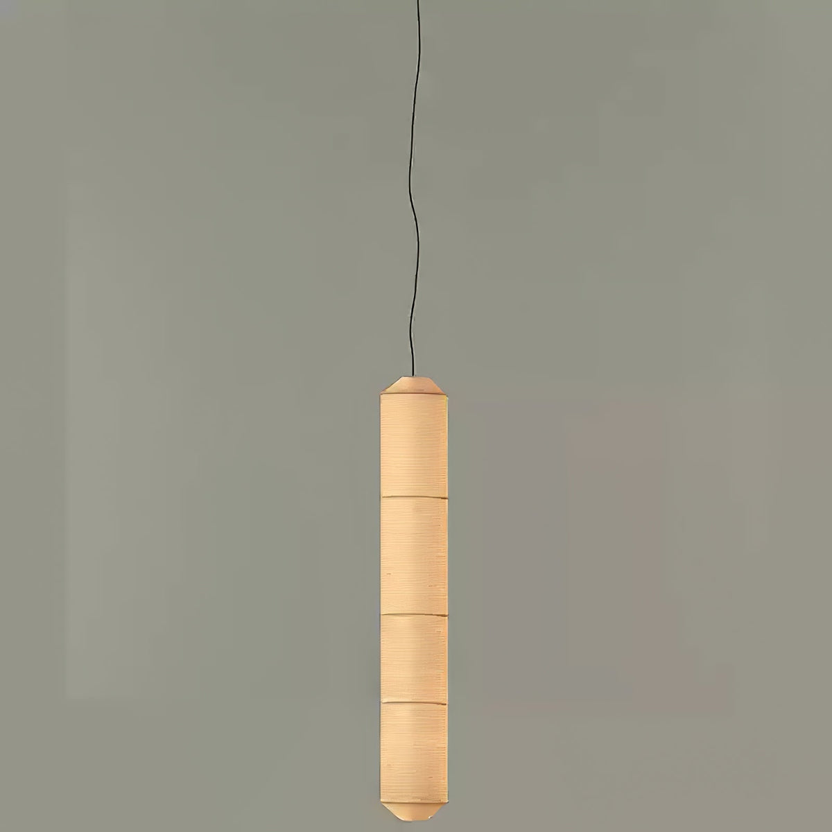 Citheis Lámpara Colgante Minimalista de Seda Natural de Morera