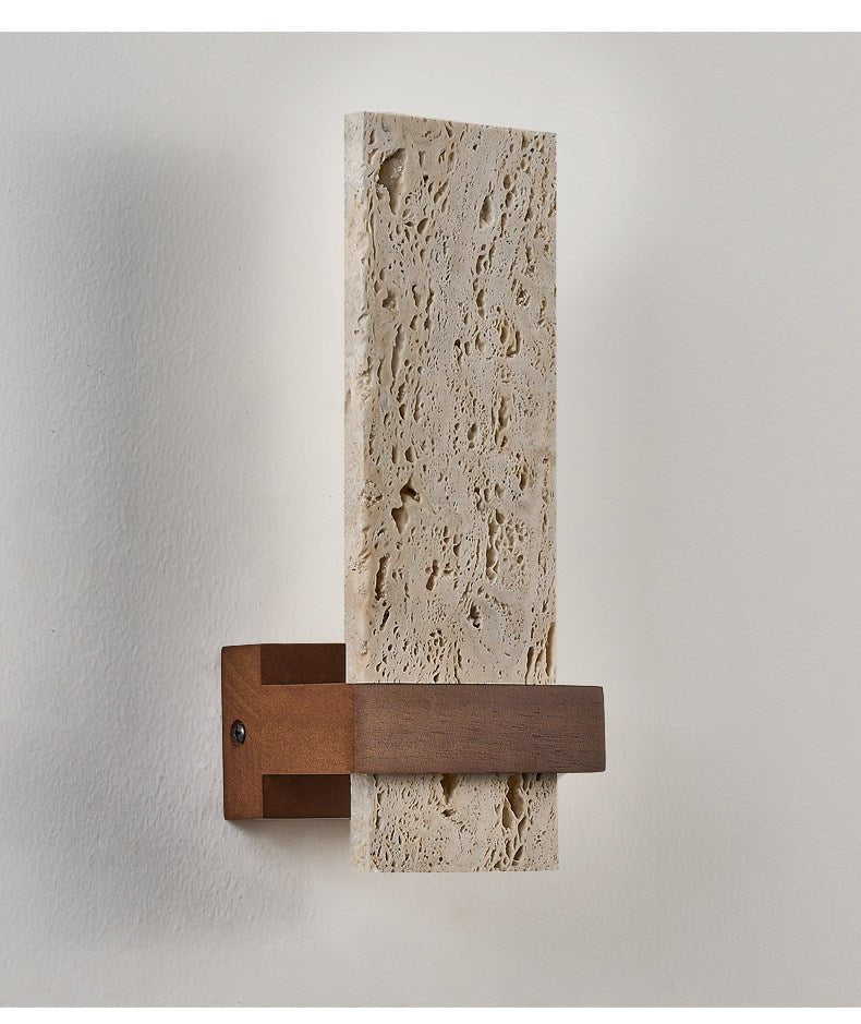 Brann Terra travertino aplique de pared