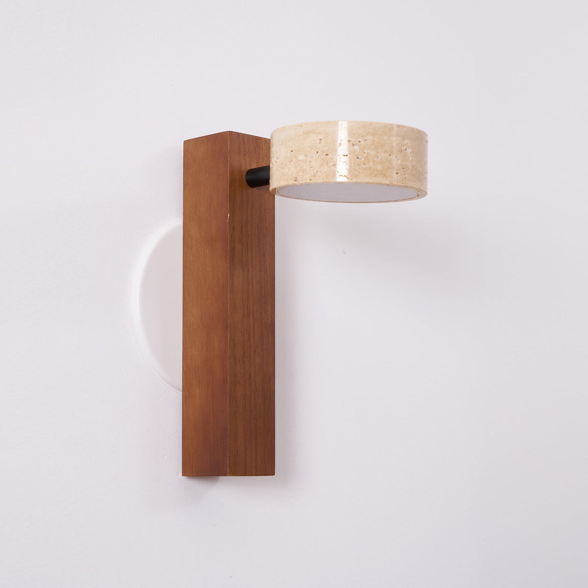 Tavalina aplique de pared Cylinder-Stack travertino