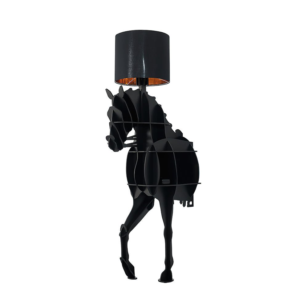 Nrasen lámpara de pie en forma de caballo