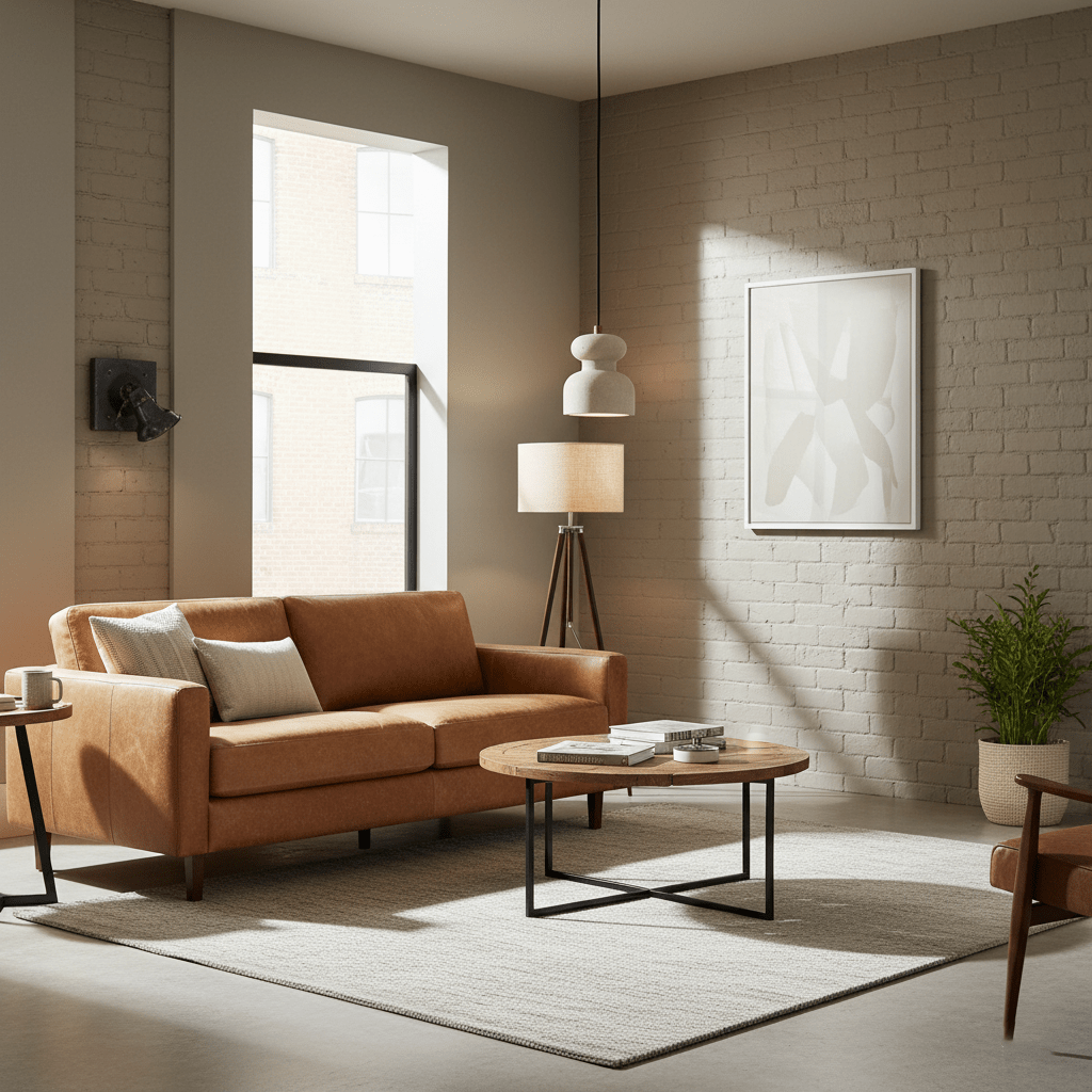 Ansel lámpara colgante con textura en travertino